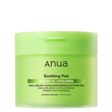 Anua Azelaic 10 Hyaluron Redness Soothing Pad (90 Pads)